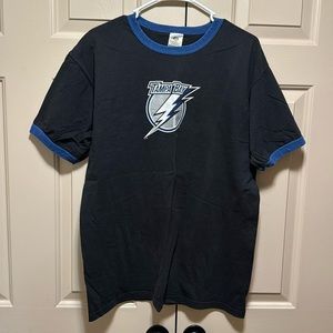 Tampa Bay Lightning T-shirt.